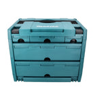 Makita MAKSTOR Mallette à outils 4.5 5 tiroirs 395 x 295 x 320 mm (P-84349)