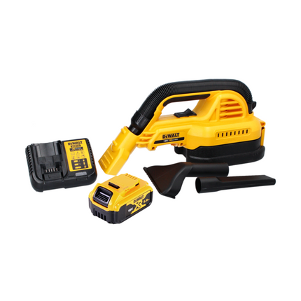 DeWalt DCV 517 P1 Aspirateur à main sans fil 18 V 1,9 L + 1x batterie 5,0 Ah + chargeur