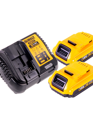 DeWalt DCS 570 D2 Akku Handkreissäge 18 V 184 mm Brushless + 2x Akku 2,0 Ah + Ladegerät - Toolbrothers