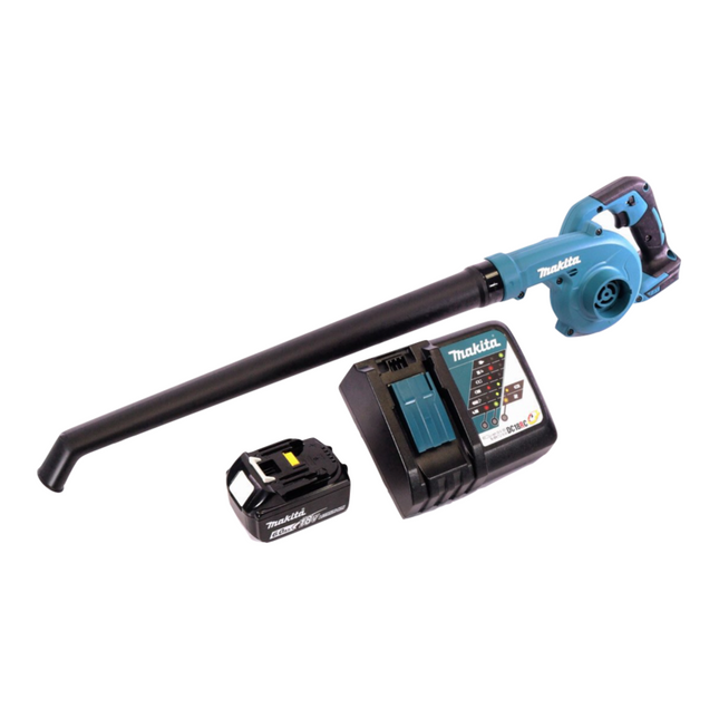 Makita DUB 186 RG1 Soplador sin cable Soplador de hojas 18 V + 1x batería recargable 6.0 Ah + cargador