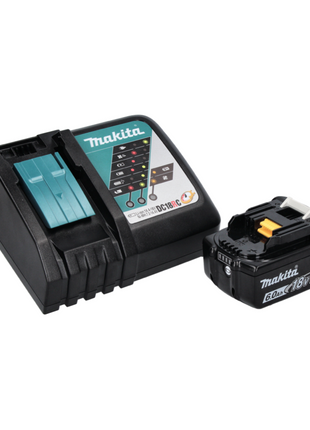 Soplador de hojas a batería Makita DUB 186 RG1 18 V + 1x batería 6,0 Ah + cargador