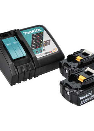 Makita DCW 180 RM Akku Kühl und Wärme Box 36 V ( 2x 18 V ) 20 L + 2x Akku 4,0 Ah + Ladegerät