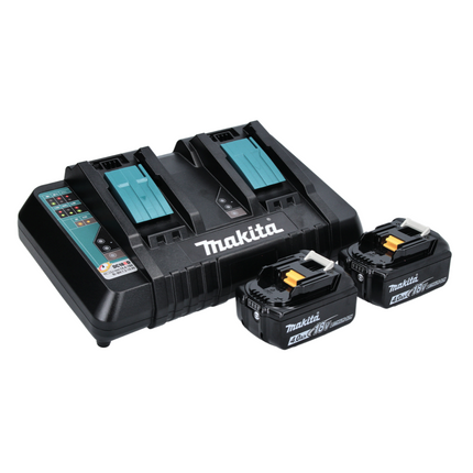 Makita DCW 180 PM Nevera y calentador de compresor sin cable 36 V ( 2x 18 V ) 20 L + 2x batería 4,0 Ah + cargador doble