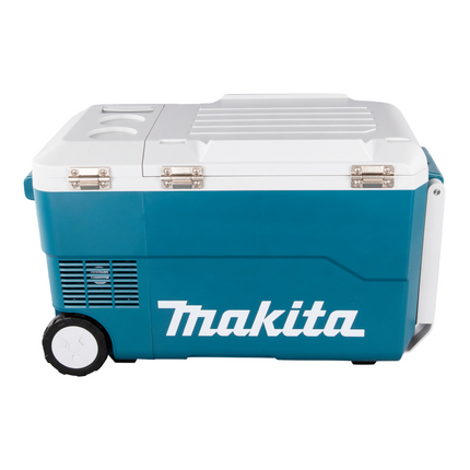 Makita DCW 180 PM Nevera y calentador de compresor sin cable 36 V ( 2x 18 V ) 20 L + 2x batería 4,0 Ah + cargador doble