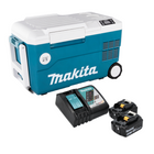 Enfriador y calentador sin cable Makita DCW 180 G 36 V 20 L + 2x Baterías 6,0 Ah + Cargador