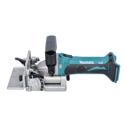 Makita DPJ 180 M1 Akku Nutfräse 18 V 100 mm + 1x Akku 4,0 Ah - ohne Ladegerät - Toolbrothers