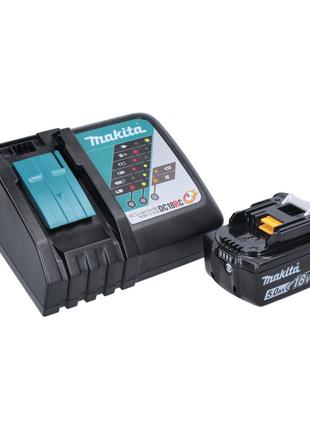 Makita DPJ 180 RT1 Akku Nutfräse 18 V 100 mm + 1x Akku 5,0 Ah + Ladegerät - Toolbrothers