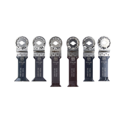 Hoja de sierra FEIN Best Of E-Cut Starlock Max para madera y metal (35222967050) 6 piezas para Multimaster