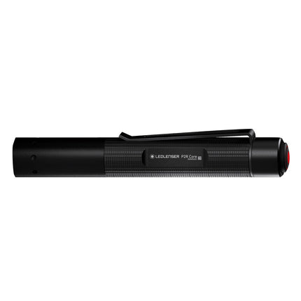 Ledlenser P2R Core LED Torcia elettrica 120 lm, IPX4, nera ( 502176 ) + 1x Batteria + 1x Cavo USB