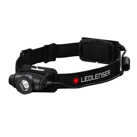 Ledlenser H5R Core Linterna frontal LED 500 lm IP67 negro (502121) + 1x batería + 1x cable de carga