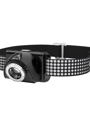 Ledlenser SEO7R Lampe Frontale LED Rechargeable Noir, 220 lm IPX6 + 1x Batterie + 1x Pile  + Câble USB. ( 6107-RB )