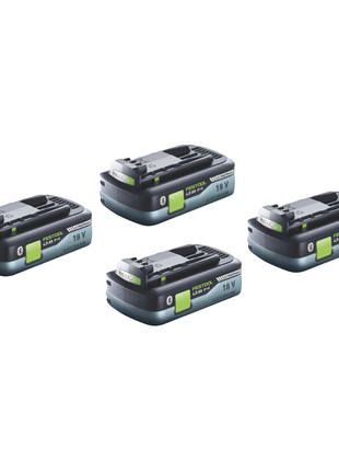 Festool SYS3 ENG 18V 2x4,0/TCL6 Energie Set 18 V + 4x Akku 4,0 Ah + 2x Ladegerät + Systainer - Toolbrothers