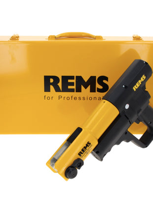 REMS Power Press ACC Basic Pack presse radiale 450 W 32 kN + Coffret de transport (577010 R220)