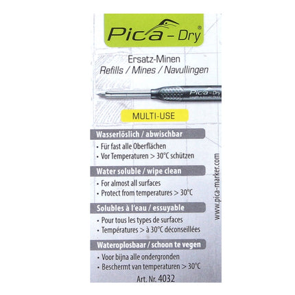 Pica DRY Mine di ricambio idrosolubili gialle - 10 pz. ( 4032 )