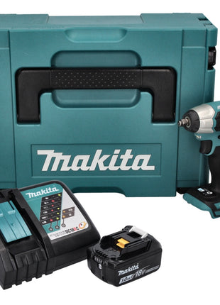 Makita DTW180RF1J Boulonneuse à choc 180Nm 18V 3/8" Brushless + 1x Batterie 3,0Ah + Chargeur + Coffret Makpac