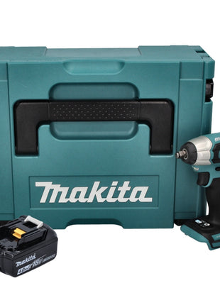 Makita DTW 180 M1J llave de impacto a batería 18 V 180 Nm 3/8" sin escobillas + 1x batería 4,0 Ah + Makpac - sin cargador