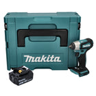 Makita DTW 180 T1J cordless impact wrench 18 V 180 Nm 3/8