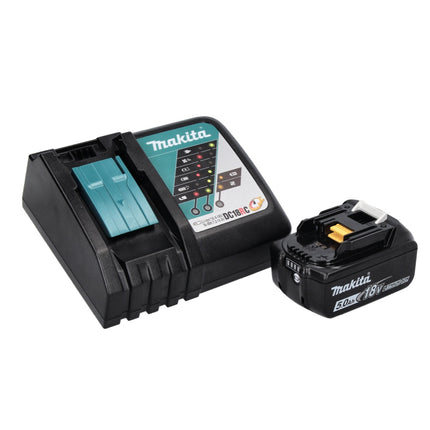 Makita DTW 180 RT1J Avvitatore a impatto a batteria 18 V 180 Nm 3/8" Brushless + 1x batteria 5,0 Ah + caricabatteria + Makpac