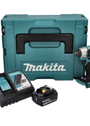 Makita DTW180RF1J Boulonneuse à choc 180Nm 18V 3/8" Brushless + 1x Batterie 6,0Ah + Chargeur + Coffret Makpac