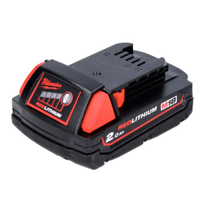 Batería Milwaukee M18 B2 18 V / 2,0 Ah / 2000 mAh ROJA Li-Ion (4932430062)