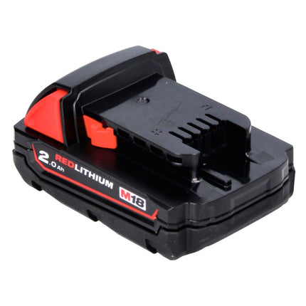 Batería Milwaukee M18 B2 18 V / 2,0 Ah / 2000 mAh ROJA Li-Ion (4932430062)