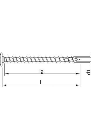 HECO TOPIX plus Profi Holzbauschraube 6,0 x 70 mm 100 Stück ( 61080 ) Vollgewinde Holzschraube, Tellerkopf, T-Drive, verzinkt blau, A3K