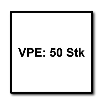 HECO TOPIX plus Viti per legno professionali 8,0 x 140 mm, 50 pz. ( 61280 ) - parzialmente filettata, testa bombata, T-Drive, zincata blu, A3K