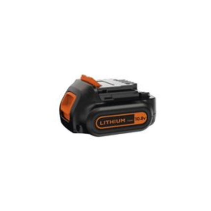 Black & Decker BDCDD12BAFC-QW Trapano avvitatore a batteria 10,8V 26Nm + 2x Batterie 1,5 Ah + Caricabatterie + Set accessori 100 pz. + Valigetta