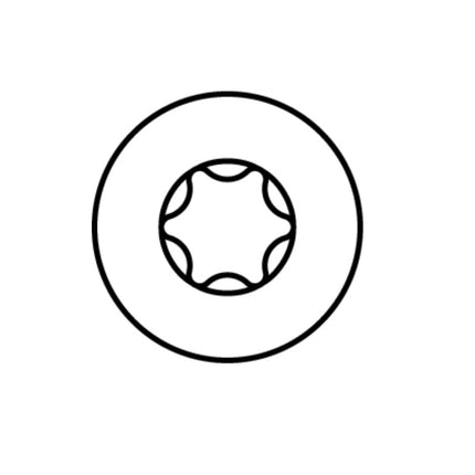 HECO TOPIX plus Vis à bois professionnelle 8,0 x 160 mm, Filetage partiel, Tête ronde large, T-Drive, Zingué bleu, A3K, 100 pcs. (2x 61294)