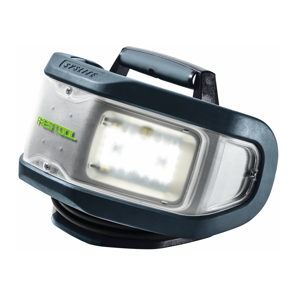 Lámpara portátil Festool SYSLITE DUO-Plus 8000 lm IP 55 (576406) + Systainer - Sucesora de 769962