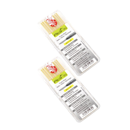 Minas de repuesto Pica DRY solubles en agua amarillas 20 piezas (2x 4032)