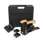 Caja grapadora con batería Bostitch DSA-3519-E 10,8 V + 2x batería 2,0 Ah + cargador + estuche