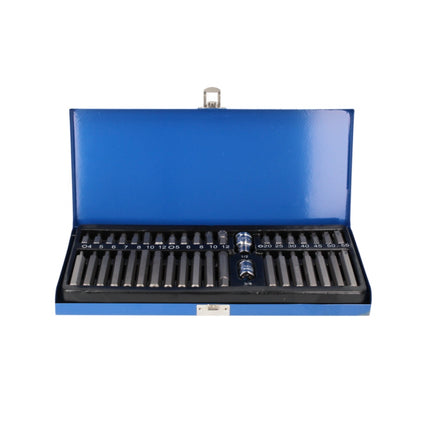 Taladro percutor inalámbrico Makita DHP 482 Z 18 V 62 Nm + juego de puntas 40 piezas - sin batería, sin cargador