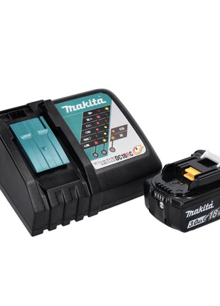 Taladro percutor inalámbrico Makita DHP 482 RF1 18 V 62 Nm + 1x batería 3,0 Ah + cargador + juego de puntas 40 piezas