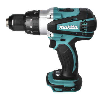 Makita DHP 458 Z Perceuse-visseuse à percussion sans fil 18 V 91 Nm + Jeu de forets - 40 pièces