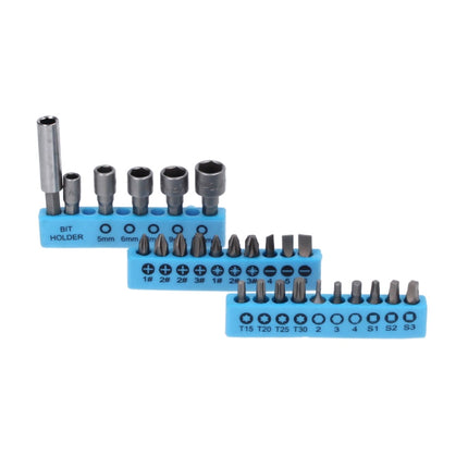 Taladro percutor inalámbrico Makita DHP 485 Z 18 V 50 Nm sin escobillas + juego de llaves de vaso de 26 piezas - sin batería, sin cargador