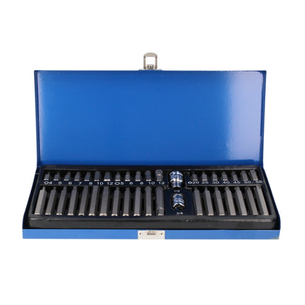 Makita DDF 485 RF1 Cordless Drill driver, 50 Nm, 18 V, Brushless + 1x Battery 3,0 Ah + Charger + 40 pcs. Bit set