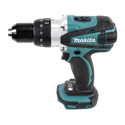 Taladro atornillador inalámbrico Makita DDF 458 Z 18 V 91 Nm + juego de puntas 100 piezas - sin batería, sin cargador