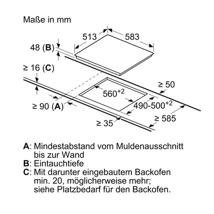 Bosch PKN645B17 placa eléctrica autosuficiente 60 cm Serie 4 Negro Touch Select funcionamiento