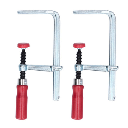 Bessey GTR 12 Serre-joints de table tout acier avec poignée de levage, 120 / 60 mm - 2 pièces.