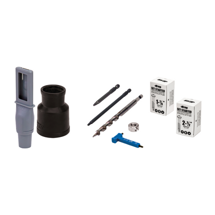 KREG Pocket Hole Jig 720 pocket hole drilling jig ( KPHJ720 ) + dowel drilling jig + step drill + bit + screws