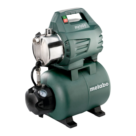 Metabo HWW3500/25 INOX Installation pompe d'eau domestique 900 W 4,5 bar (600969000)