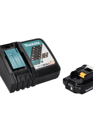 Makita DHP 482 RA1J Perceuse-visseuse à percussion sans fil 18 V 62 Nm + 1x Batterie 2,0 Ah + Chargeur + Makpac