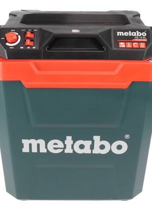 Nevera de batería Metabo KB 18 BL 18 V con función de calentamiento 28 l (600791850) Brushless Solo - sin batería, sin cargador