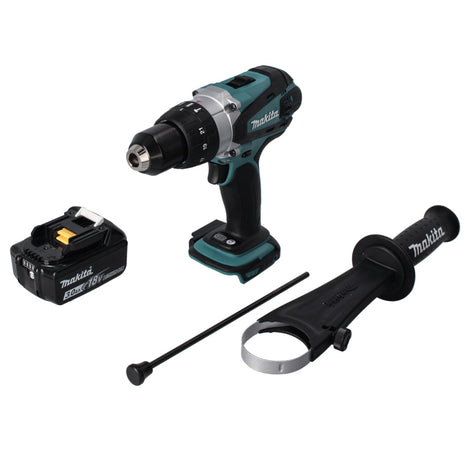 Makita DHP 458 F1 cordless impact drill 18 V 91 Nm + 1x rechargeable battery 3.0 Ah - without charger