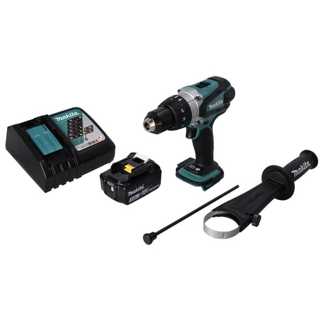 Makita DHP 458 RF1 Akku Schlagbohrschrauber 18 V 91 Nm + 1x Akku 3,0 Ah + Ladegerät