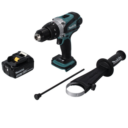 Makita DHP 458 M1 cordless impact drill 18 V 91 Nm + 1x rechargeable battery 4.0 Ah - without charger