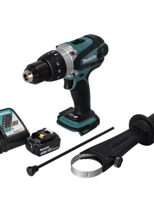 Taladro percutor inalámbrico Makita DHP 458 RT1 18 V 91 Nm + 1x batería 5,0 Ah + cargador