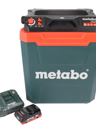 Nevera de batería Metabo KB 18 BL 18 V con función de calentamiento 28 l sin escobillas + 1x batería 4,0 Ah + cargador