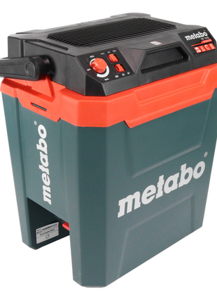 Nevera de batería Metabo KB 18 BL 18 V con función de calentamiento 28 l sin escobillas + 2 baterías de 8,0 Ah + cargador